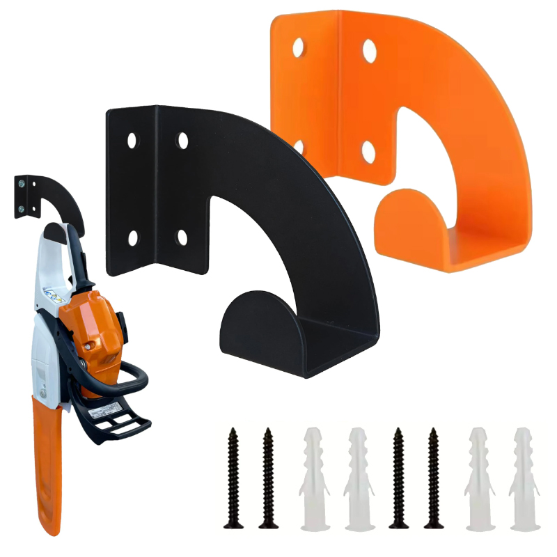 Workshop Tools On Wall - Сверхмощная металлическая настенная вешалка для бензопилы,