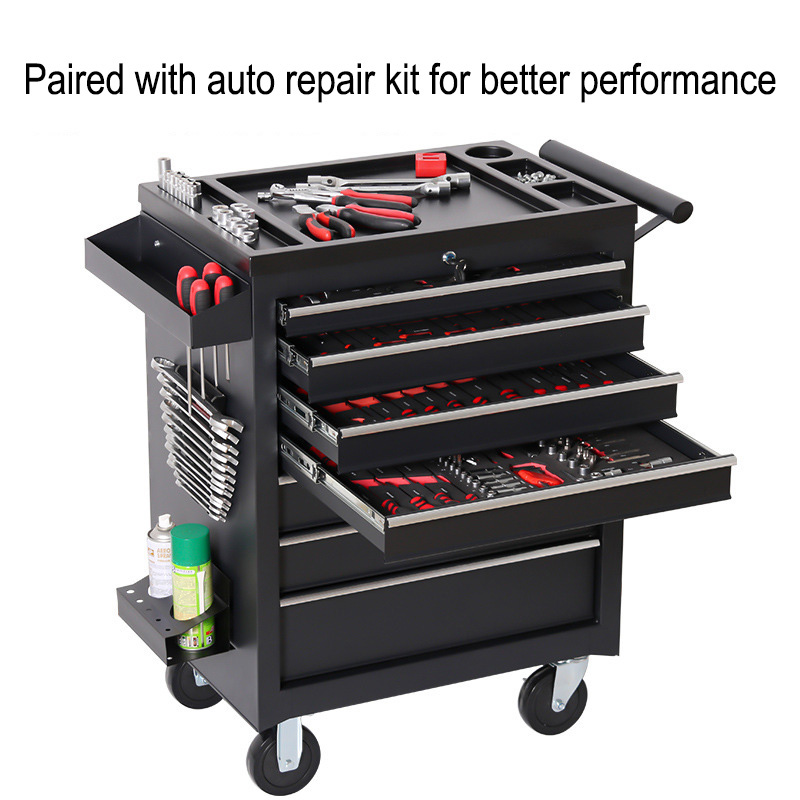 Car Workshop Tools Kit - Многофункциональная передвижная тележка-органайзер для инструментов с