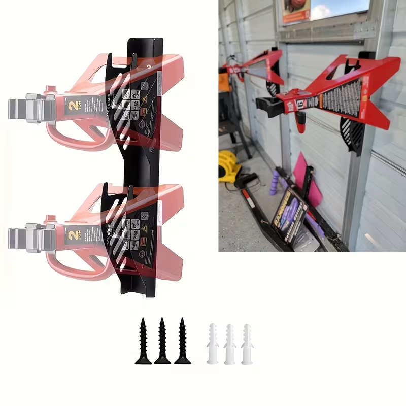 Workshop Tools On Wall - Крепление для домкрата на стену: Органайзер-держатель