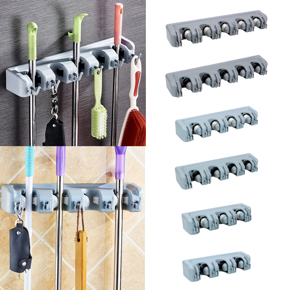 Workshop Tools On Wall - Волшебный пластиковый держатель для швабры, держатель