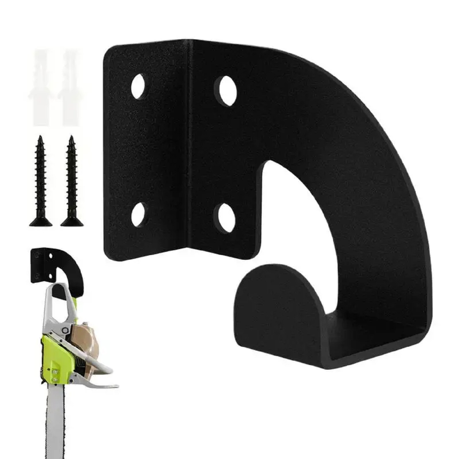 Workshop Tools On Wall - Надежное металлическое настенное крепление для бензопилы,