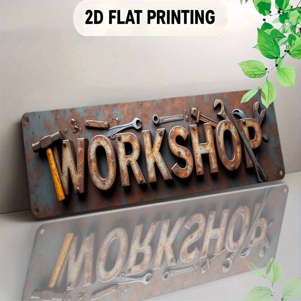 2D-плоская вывеска, декоративн – обзор и цена Workshop Tools Background