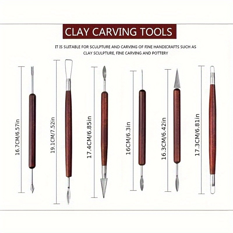 6 шт. инструмент для лепки, на – обзор и цена Workshop Tools For Carpentry