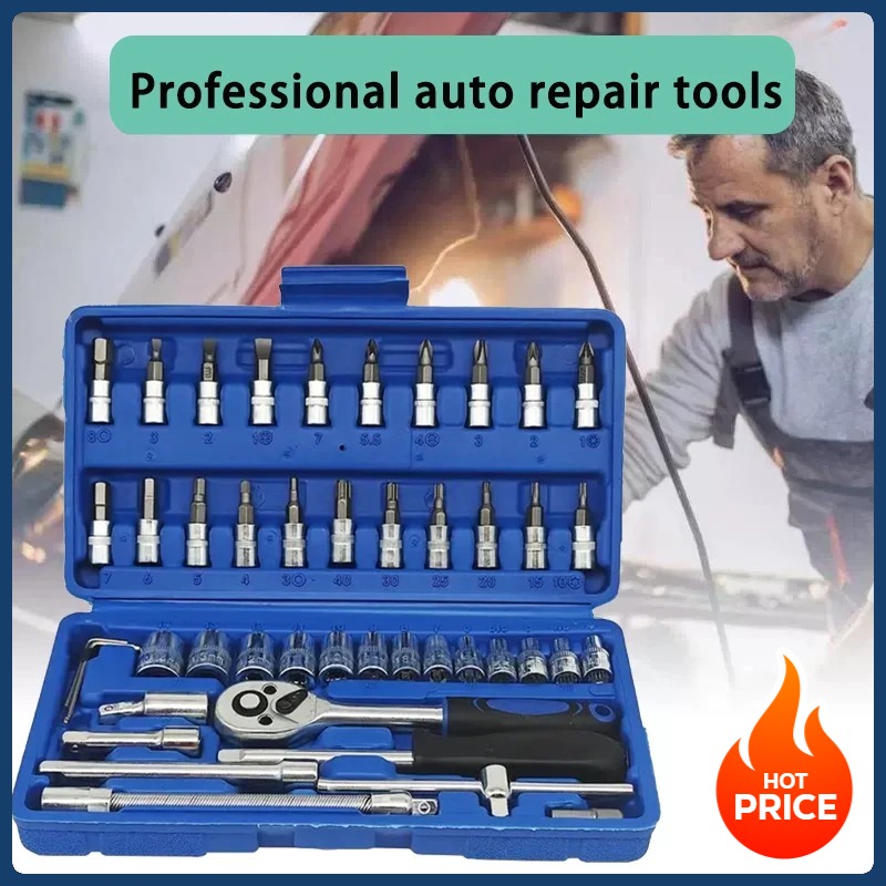 Набор автомобильных торцевых к – обзор и цена Car Workshop Tools Kit