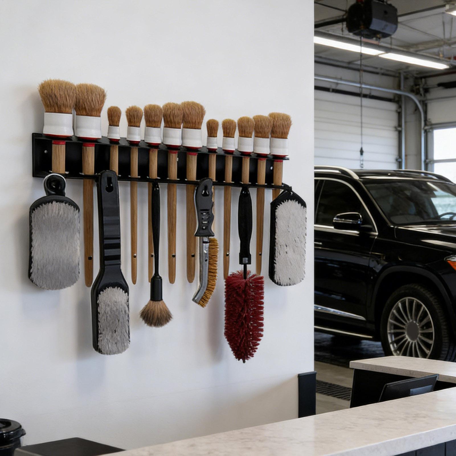 Держатель для щеток для детейл – обзор и цена Workshop Tools On Wall