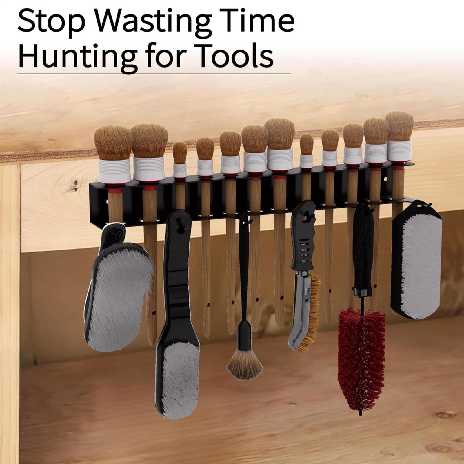 Держатель для щеток для детейл – обзор и цена Workshop Tools On Wall