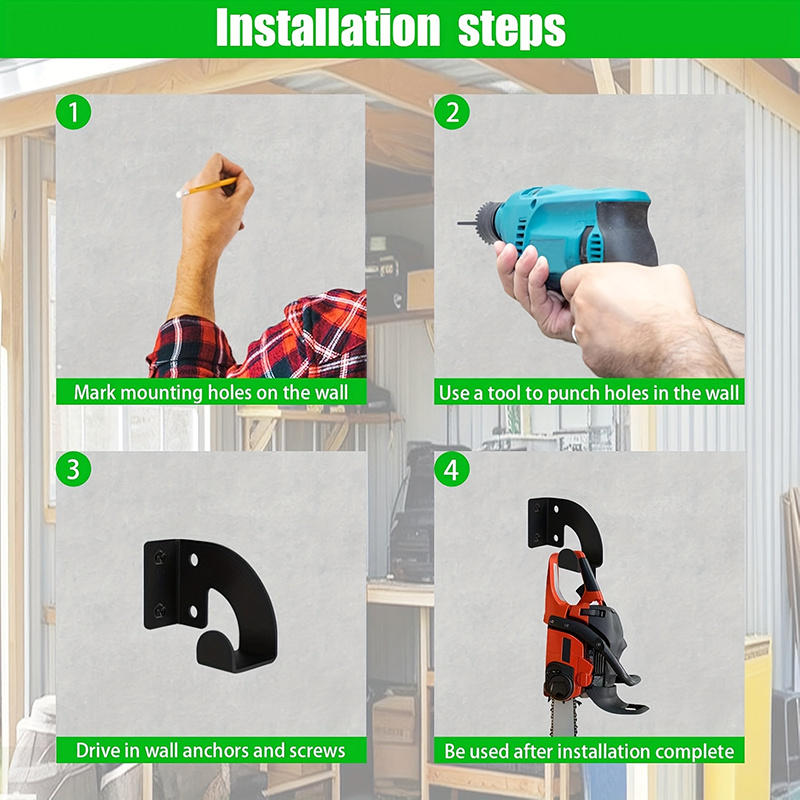 Настенный держатель для тримме – обзор и цена Workshop Tools On Wall